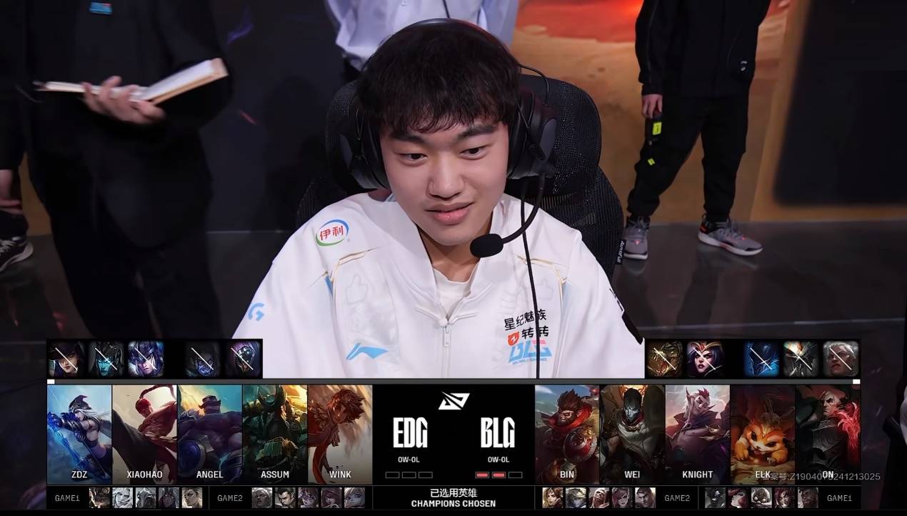 包含EDG力克BLG，Knight关键团战开团秒人峡谷大战小组赛，技惊四座的词条